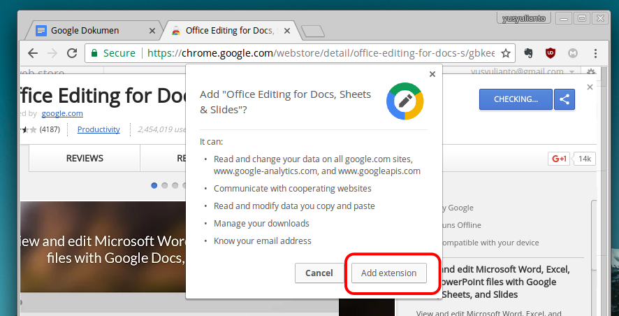 androbuntu - cara menggunakan google docs offline