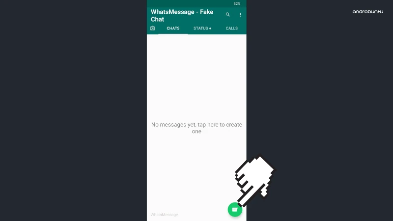 Cara Membuat Obrolan Palsu WhatsApp by Androbuntu 1