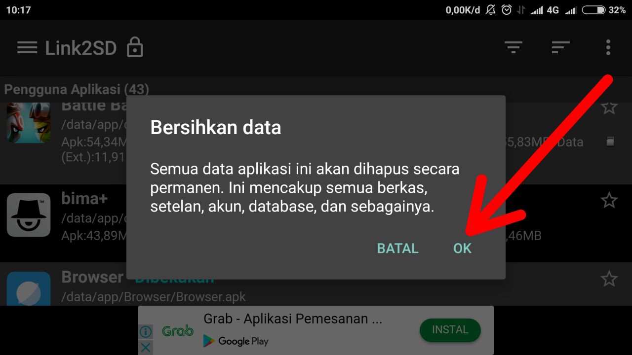 Cara Membersihkan Data Aplikasi Android dengan Link2SD