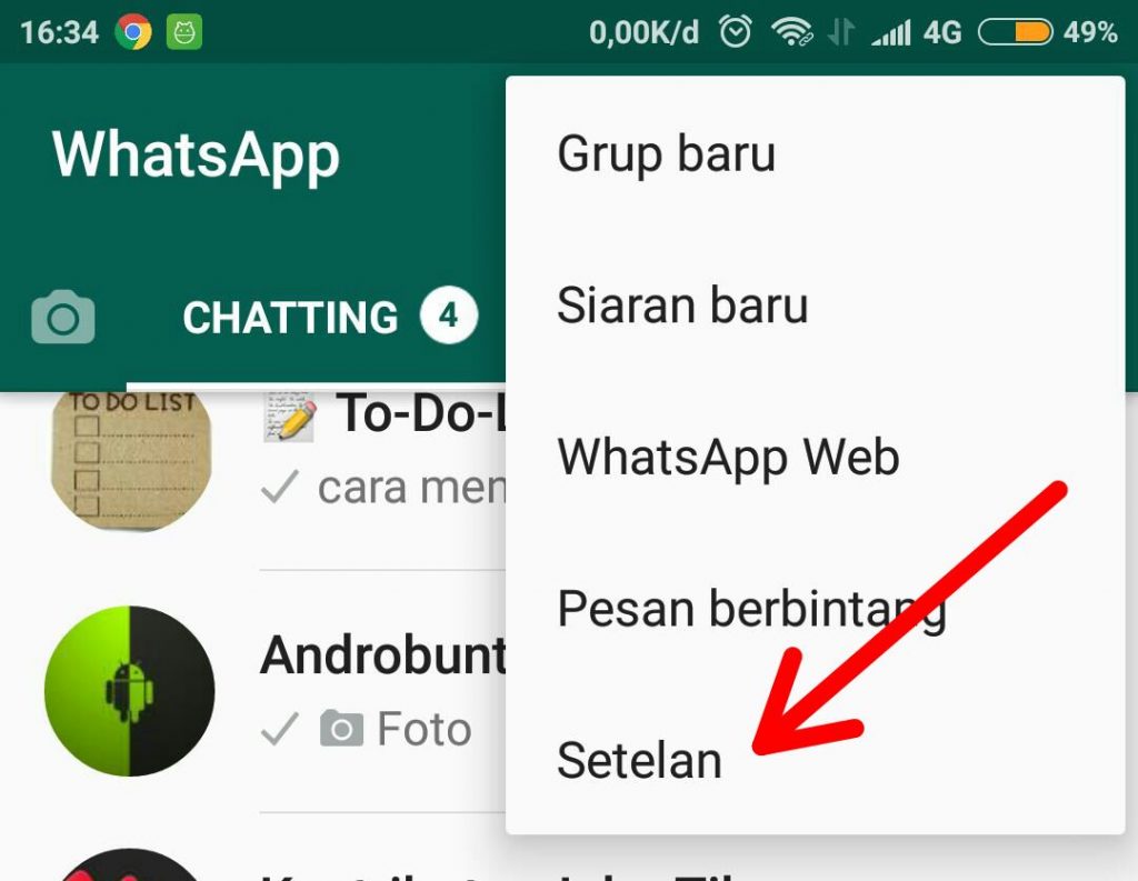 Cara Mudah Mengganti Wallpaper Chat WhatsApp