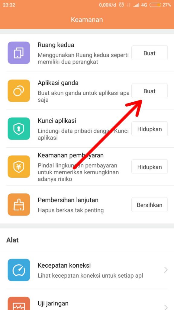 Cara Kloning Aplikasi Android di MIUI 8 Biar Bisa Pakai 2