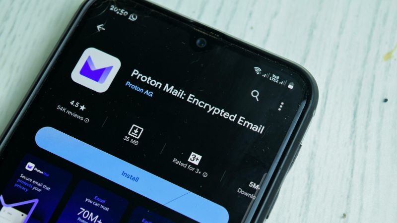 Proton Mail di HP Android