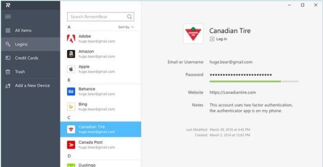 TunnelBear Memperkenalkan Aplikasi Manager Password Gratis Buatannya