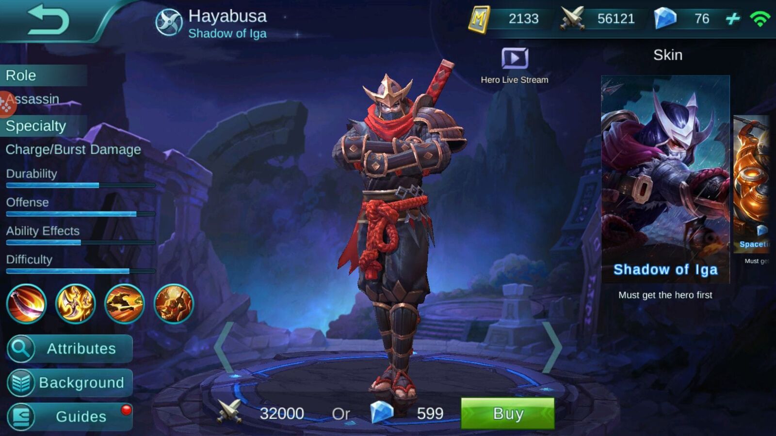 Mobile Legend Gaming The History Of Hayabusa The Strongest Ninja From The Legendary City Of Iga 24