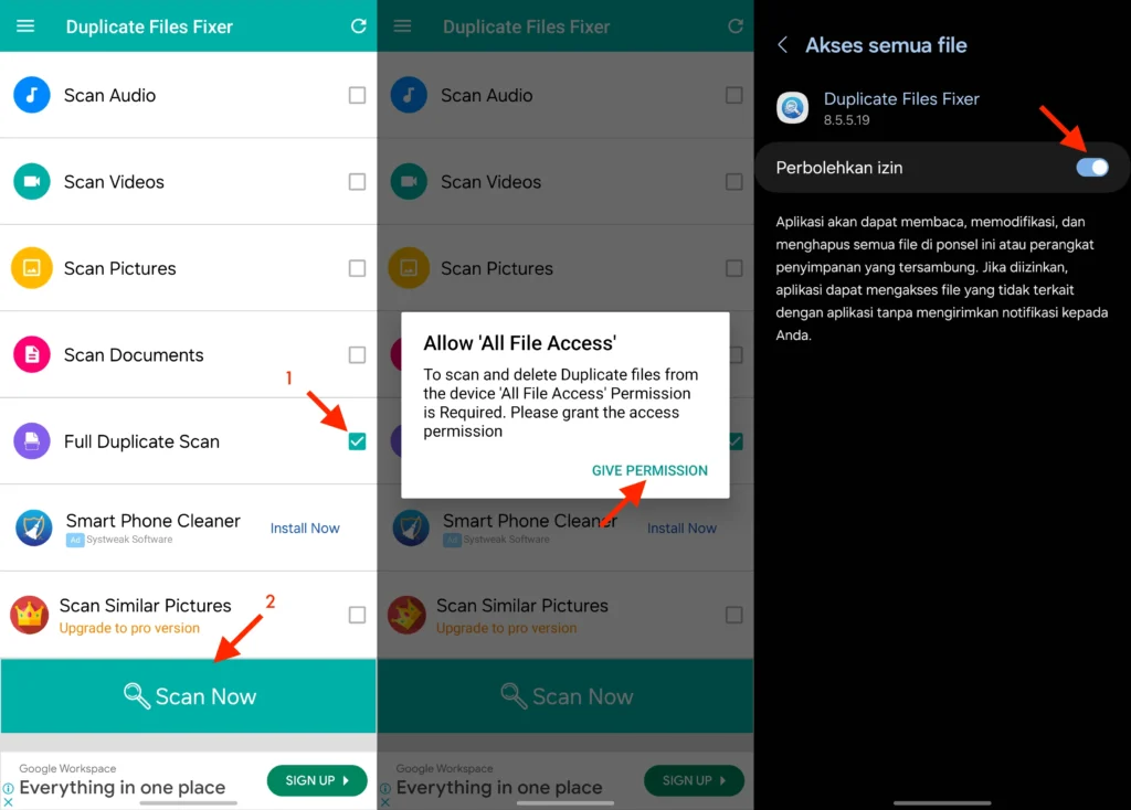 Cara Menghapus File Duplikat di HP Android 2