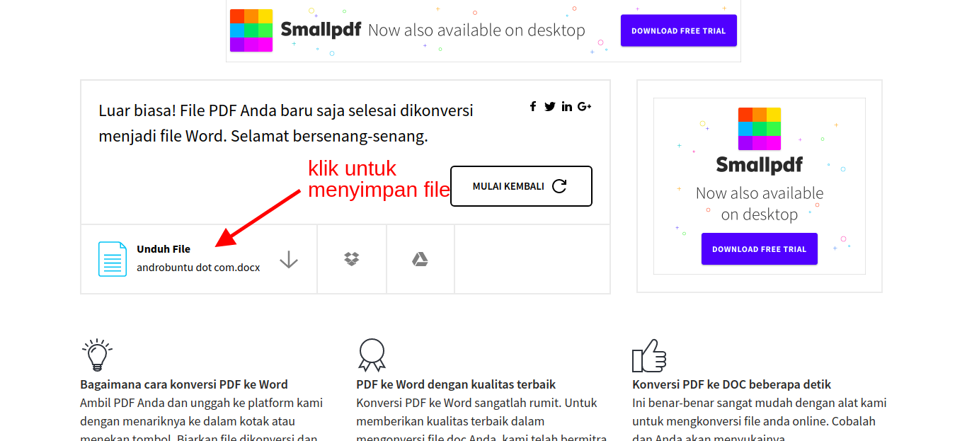 Aplikasi convert pdf