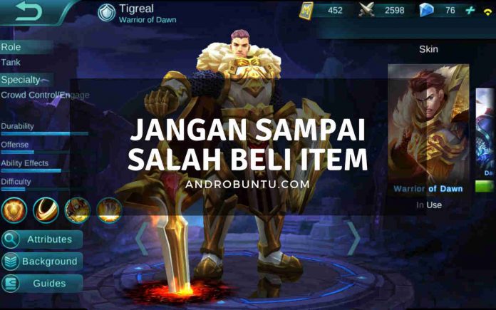 Kesalahan Pemula Mobile Legends Saat Membeli Item