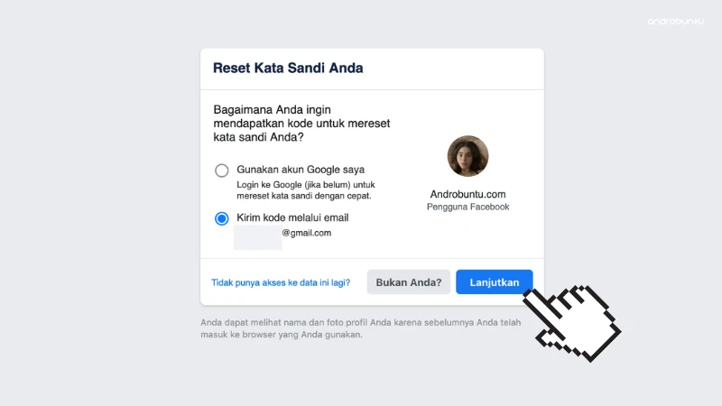 Cara Mengembalikan Akun Facebook yang Lupa Password dan Email by Androbuntu 3