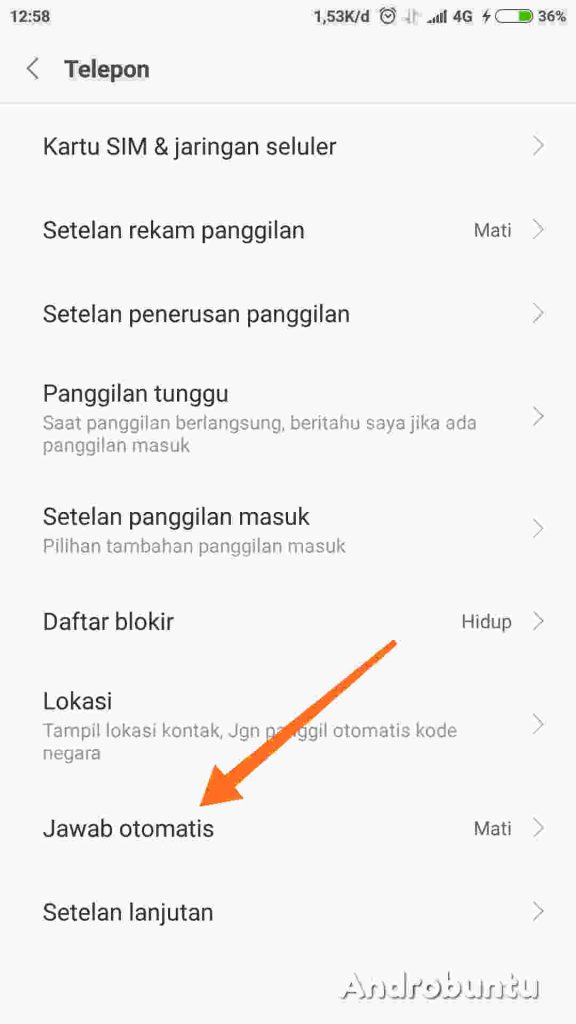 Cara Menjawab Panggilan Telepon Secara Otomatis Di Smartphone Xiaomi