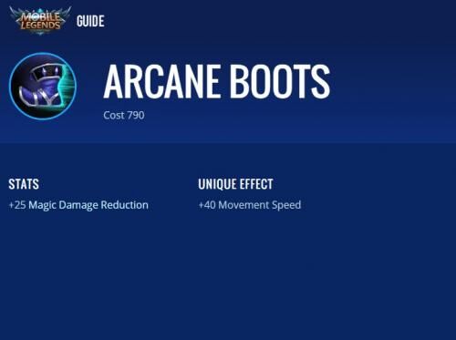 arcane boots mobile legends androbuntu
