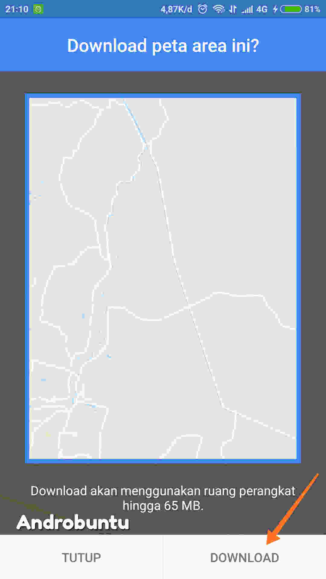 Cara Menggunakan Google Maps Offline (Tanpa Koneksi Internet)