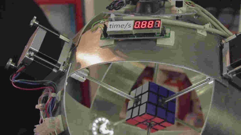 Wow! Robot Ini Menyelesaikan Rubik’s Cube Kurang Dari 1 Detik - Androbuntu