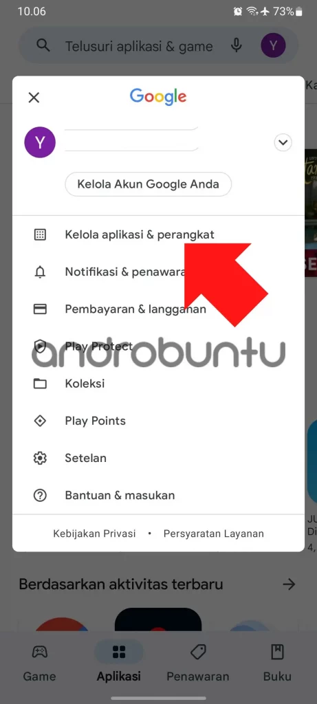 Cara Mengaktifkan Update Otomatis untuk Setiap Aplikasi Berbeda di Google Play Store by Androbuntu 1