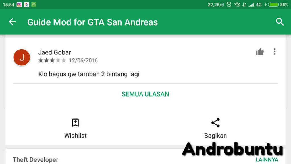 Tipe Pengguna Android Indonesia Saat Berkomentar Di Google Play Store