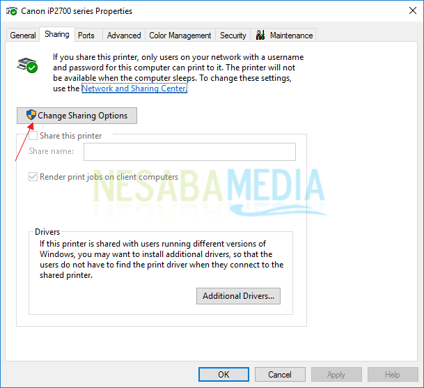 Cara Sharing Printer Di Windows