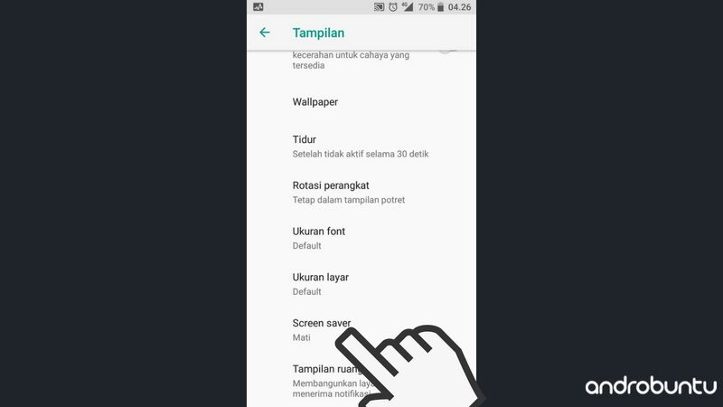 Cara Mengaktifkan Screen Saver Di Android