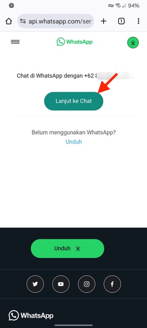 Kirim Pesan WhatsApp 1