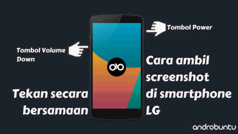cara screenshot di smartphone lg