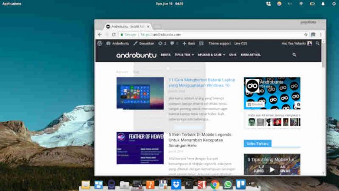 google chrome berjalan di elementary os linux google chrome berjalan di elementary os linux