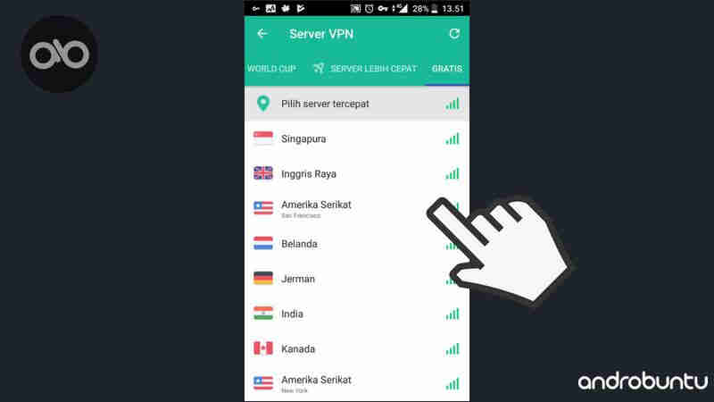 Cara Menggunakan VPN Master Di Android