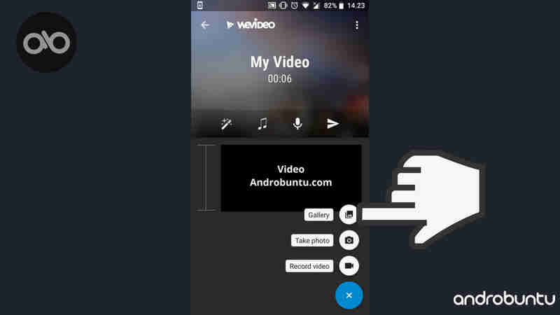 cara membuat video slideshow di android