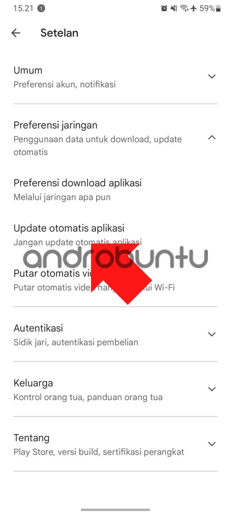 Cara Menghentikan Update Otomatis Aplikasi di Android by Androbuntu 2
