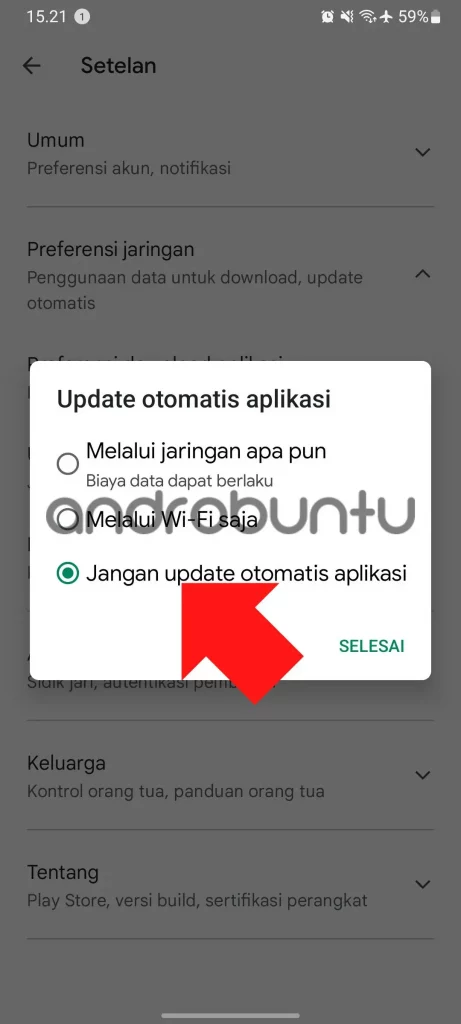 Cara Menghentikan Update Otomatis Aplikasi di Android by Androbuntu 3