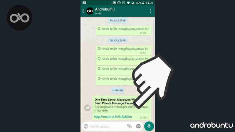 Cara Mengirim Pesan Berwaktu WhatsApp Di Android