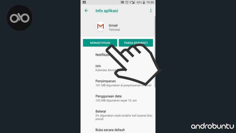 Cara Menonaktifkan Gmail Di Android