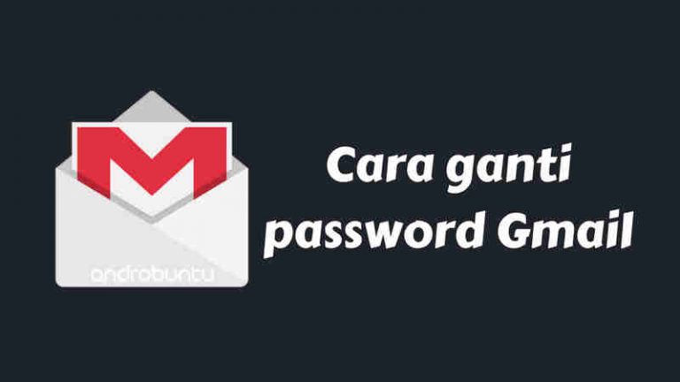 cara ganti password gmail