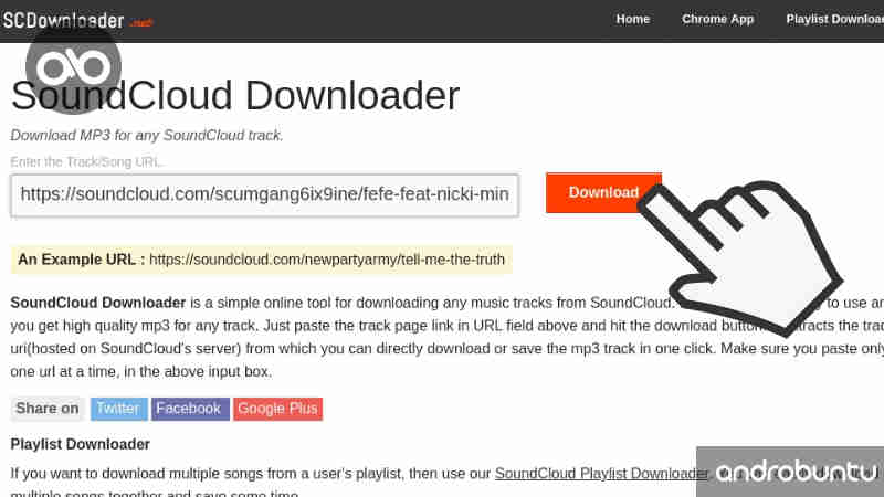 cara download lagu soundcloud gratis