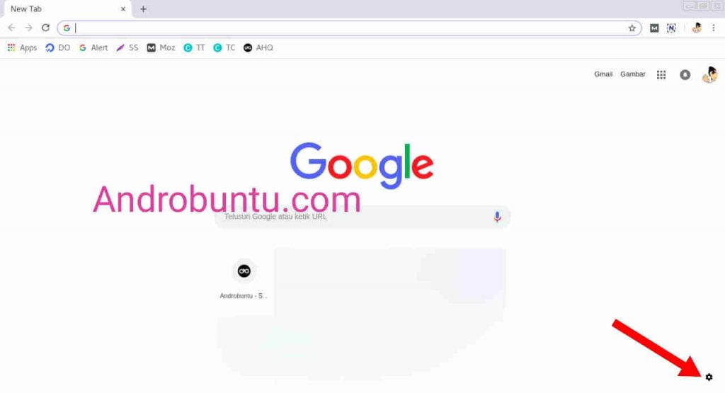 Cara Ganti Background Google Chrome - Androbuntu