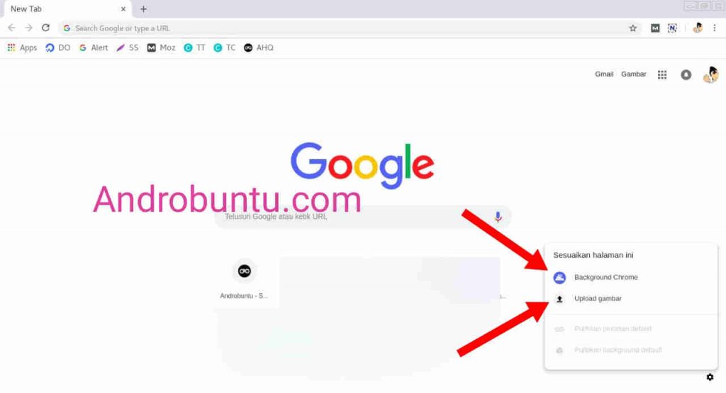 Cara Ganti Background Google Chrome Dengan Mudah Dan Cepat
