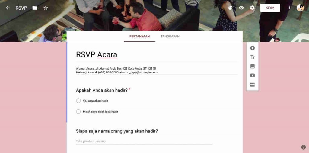 Cara Membuat Google Form yang Menarik (Dilengkapi Gambar)