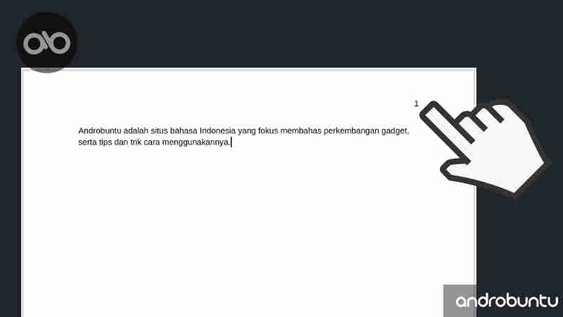 Cara buat halaman di google docs