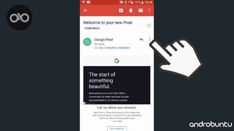 Cara Forward Email Di Gmail Android Secara Manual