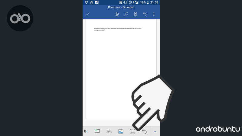 Cara Membuat Tabel Di Microsoft Word Android Serta Modifikasinya