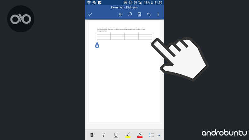 Cara Membuat Tabel Di Microsoft Word Android Serta Modifikasinya
