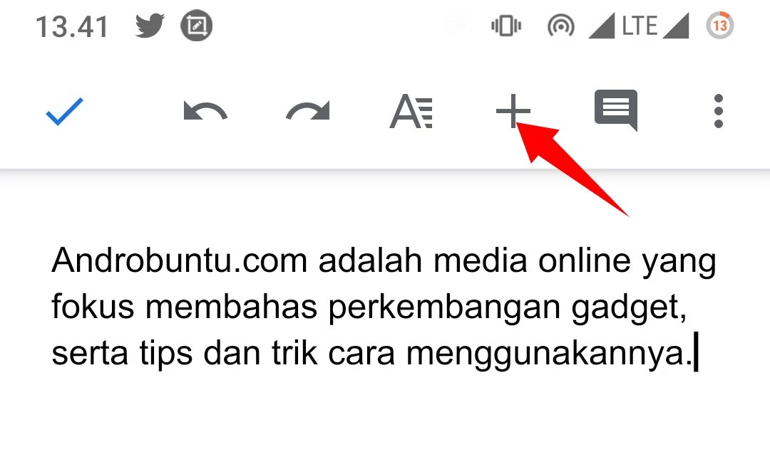 Cara Membuat Tabel di Google Docs 1