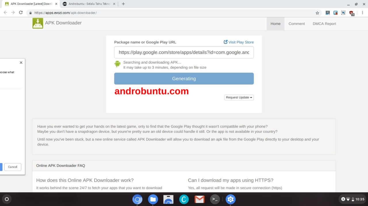 Cara Download Aplikasi Android Di Laptop by Androbuntu 3