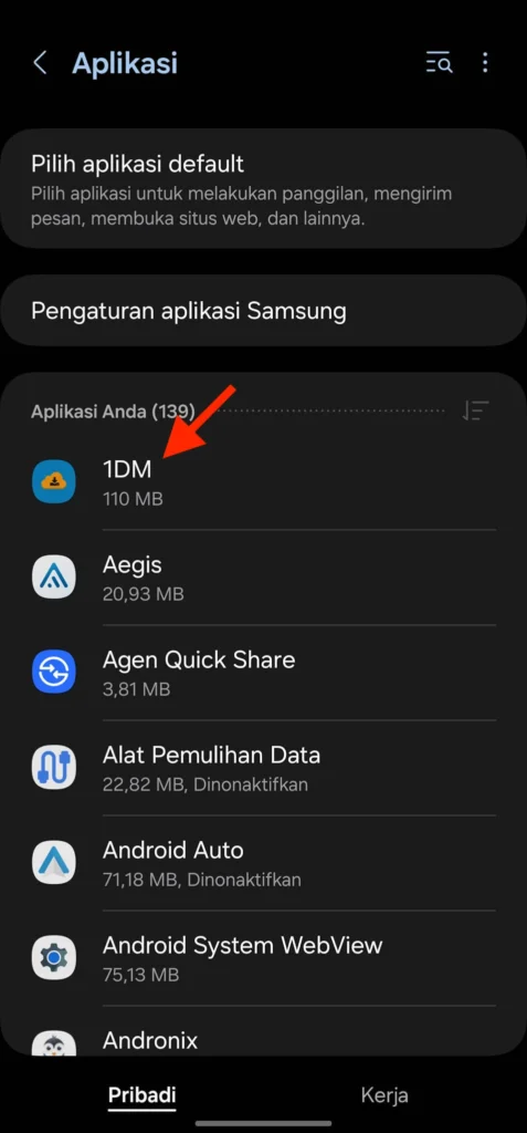 Cara Hapus Aplikasi Android 2