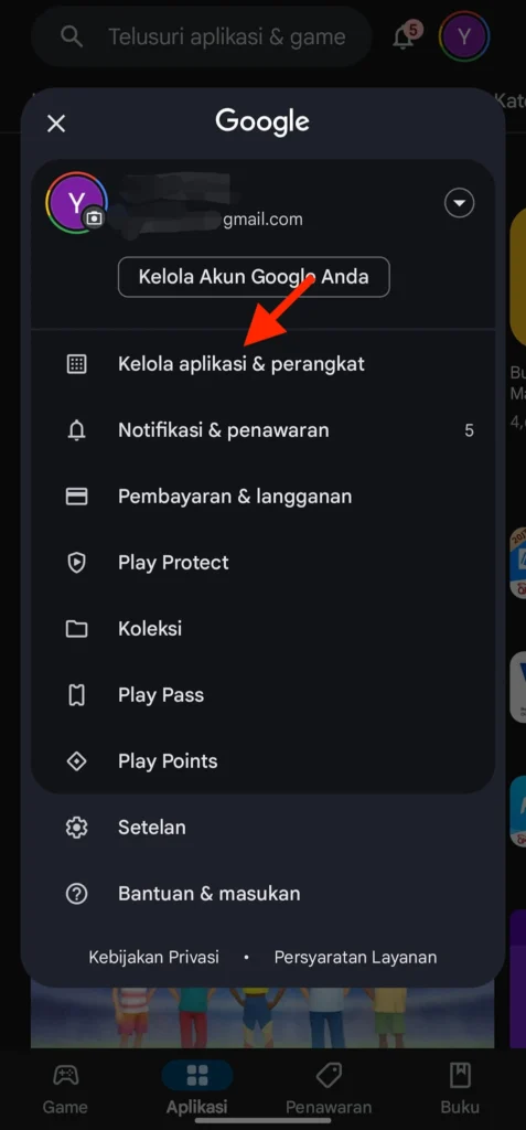 Cara Hapus Aplikasi Android 6