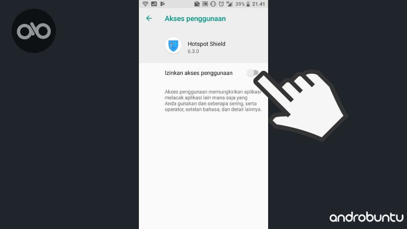 Cara Menggunakan Hotspot Shield Di Android by Androbuntu