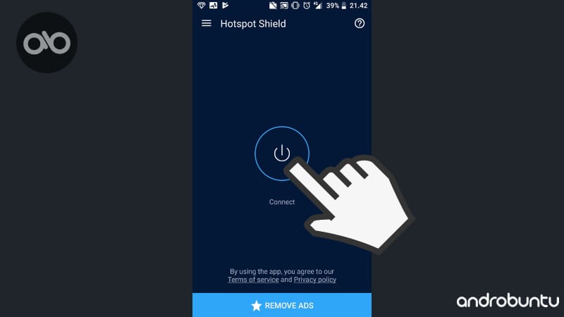 Cara Menggunakan Hotspot Shield Di Android by Androbuntu 