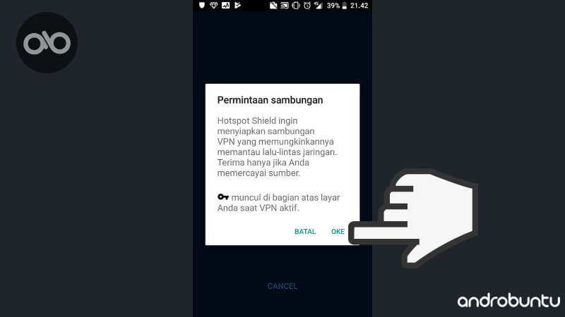 Cara Menggunakan Hotspot Shield Di Android by Androbuntu