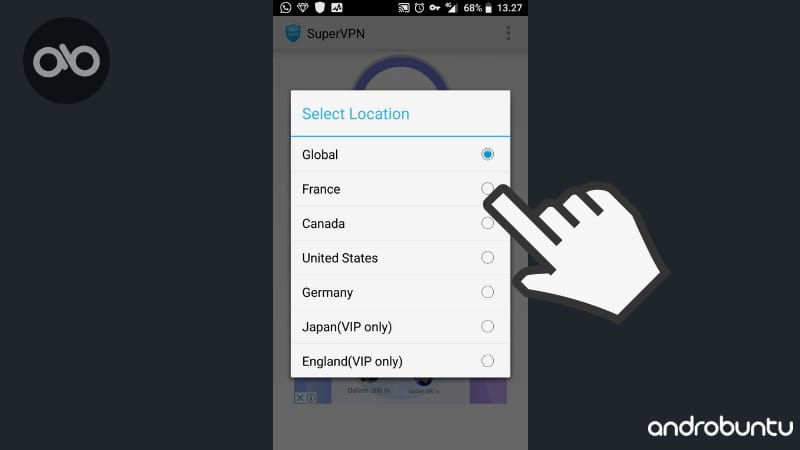 Cara Menggunakan SuperVPN Di Android Samsung