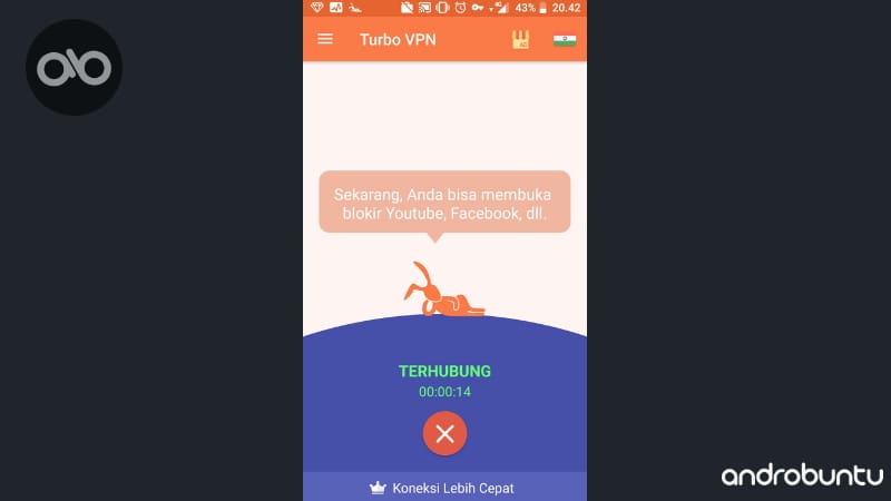 Cara Menggunakan Turbo VPN Di Android
