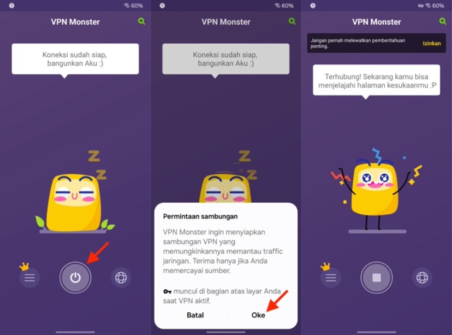 Cara Menggunakan VPN Monster 1