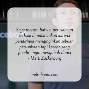 kata kata motivasi cinta dari mark zuckerberg by Androbuntu