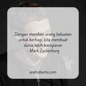 kata kata motivasi singkat dari mark zuckerberg by Androbuntu